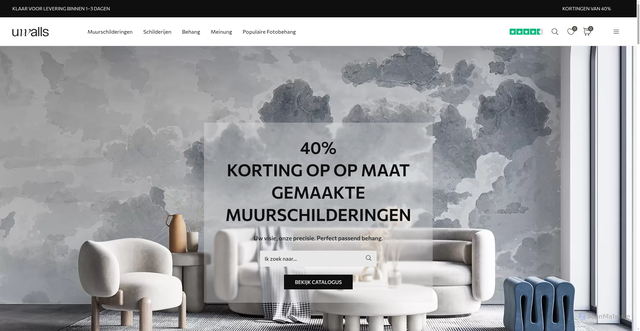 Security scan screenshot of https://uwalls.be