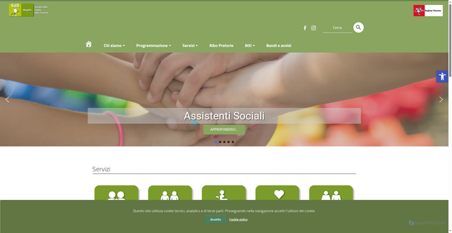 Security scan screenshot of https://www.sdsmugello.it/