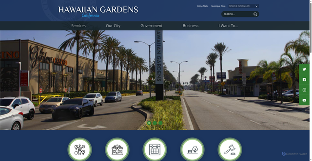 Security scan screenshot of https://www.hgcity.org/