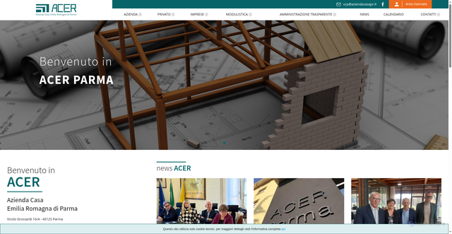 Security scan screenshot of https://www.aziendacasapr.it/