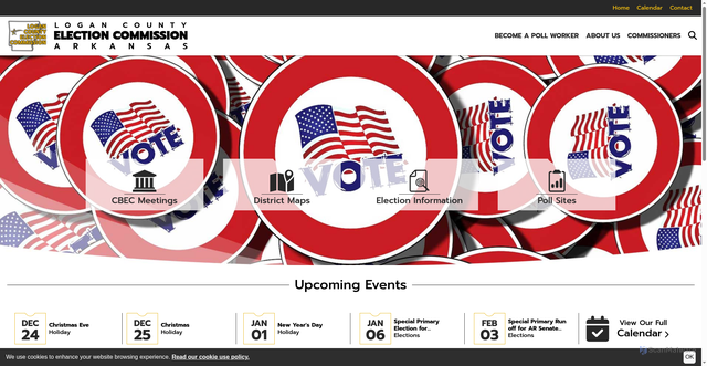 Security scan screenshot of https://www.logancoarcbec.gov/
