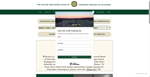 Security scan screenshot of https://www.ukb-nsn.gov/