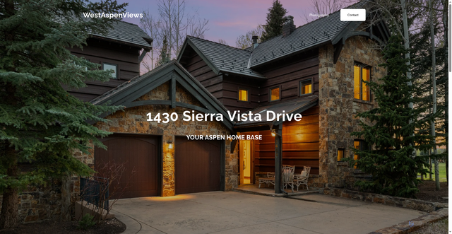 Security scan screenshot of http://www.westaspenviews.com/