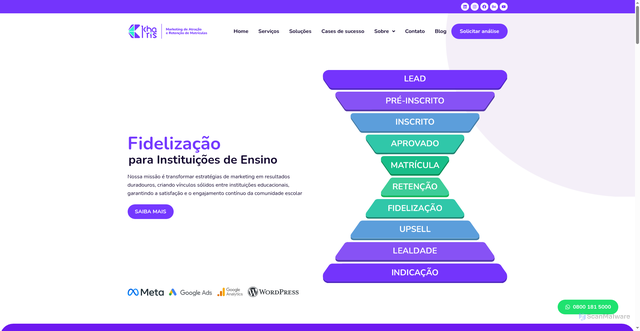Security scan screenshot of https://agenciakharis.com.br