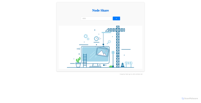 Security scan screenshot of https://edgeone-sub-f2q5z4o05p.edgeone.dev/