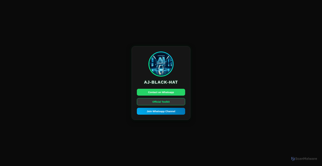 Security scan screenshot of https://profile-card-npepdr8h1b.edgeone.app/