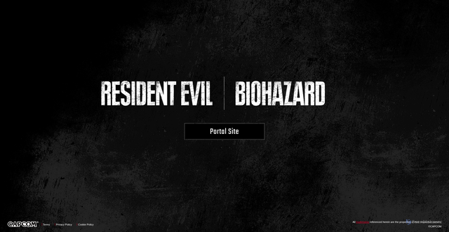 Security scan screenshot of https://residentevil.com