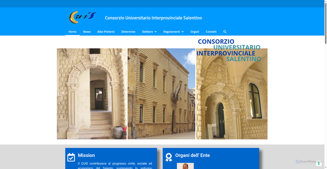Security scan screenshot of https://cuislecce.it/