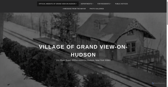 Security scan screenshot of https://www.gvoh-ny.gov/