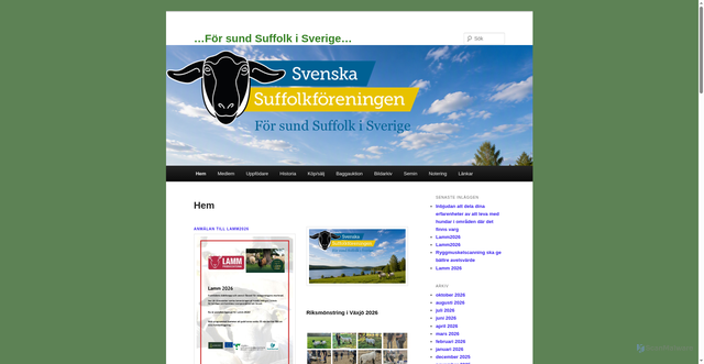 Security scan screenshot of https://suffolk.se