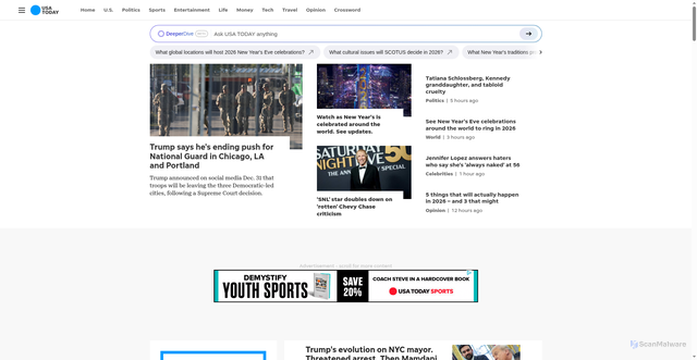 Security scan screenshot of https://usatoday.gannettcontests.com/New-Years-Eve-Live-Nashvilles-Big-Bash-2025/