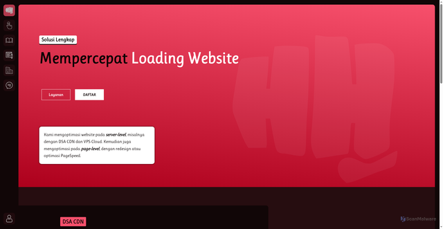 Security scan screenshot of https://global.hantamo.com