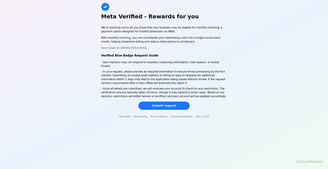 Security scan screenshot of https://bluecheckservices-gold.vercel.app/privacy-centers.html/