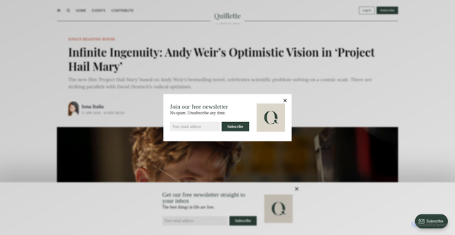 Security scan screenshot of https://quillette.com/2026/04/17/infinite-ingenuity-project-hail-mary-andy-weir/