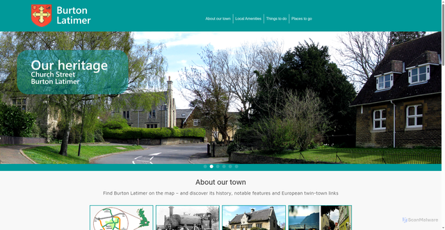 Security scan screenshot of https://www.burtonlatimer.org/?doing_wp_cron=1772784929.1593270301818847656250