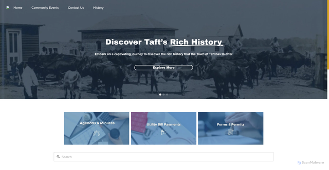 Security scan screenshot of https://www.taftok.gov/