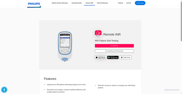 Security scan screenshot of https://www.remoteinr.com
