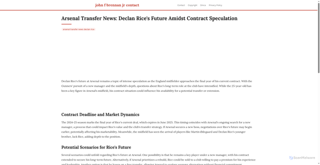 Security scan screenshot of https://aksarasantaisphere-dpc9bj3xyvxw.edgeone.app/arsenal-transfer-news-declan-rice.html