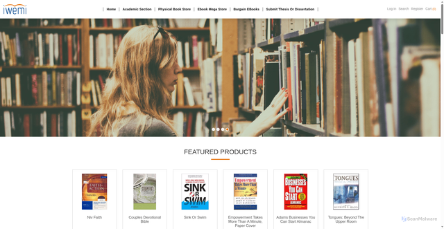 Security scan screenshot of https://www.iwemi.com