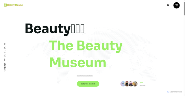 Security scan screenshot of https://beautymuseum-zfs3y1ij9v.edgeone.app/