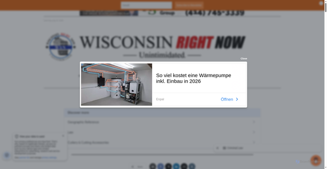 Security scan screenshot of https://www.wisconsinrightnow.com/madison-police-shooting-video-corey-d-durell-ruiz/