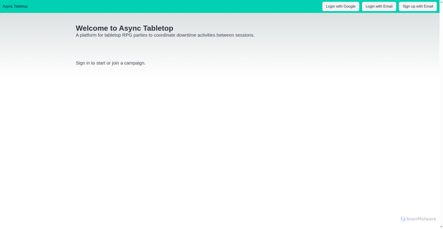 Security scan screenshot of https://arpg-b000d.firebaseapp.com/