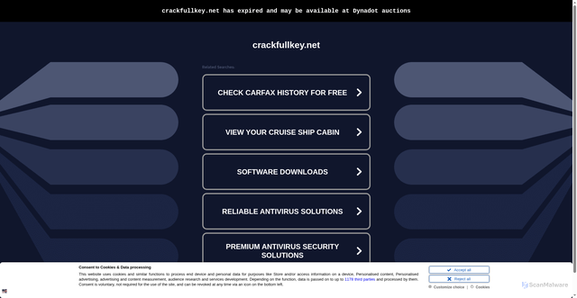 Security scan screenshot of assets.abovedomains.com