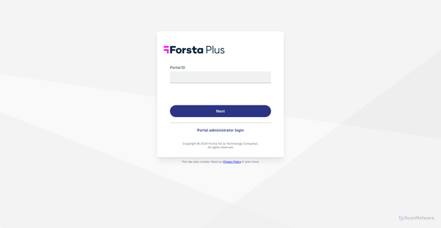 Security scan screenshot of https://reportal.us.confirmit.com