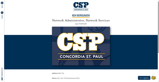 Security scan screenshot of https://www.csp.edu/person/ken-ratrisavath/