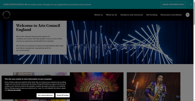 Security scan screenshot of https://www.artscouncil.org.uk/