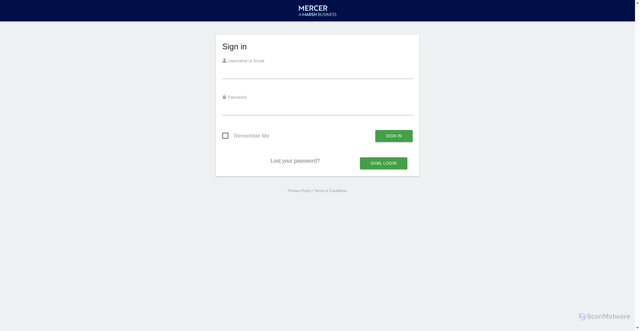 Security scan screenshot of https://career-analytics.mercer.com