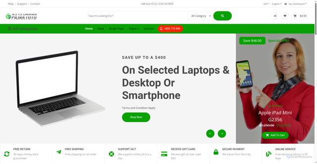 Security scan screenshot of http://mail.pajaktoto4d.com/