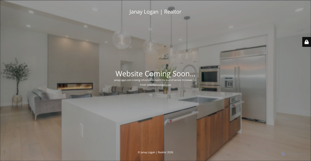 Security scan screenshot of https://janaylogan.com/