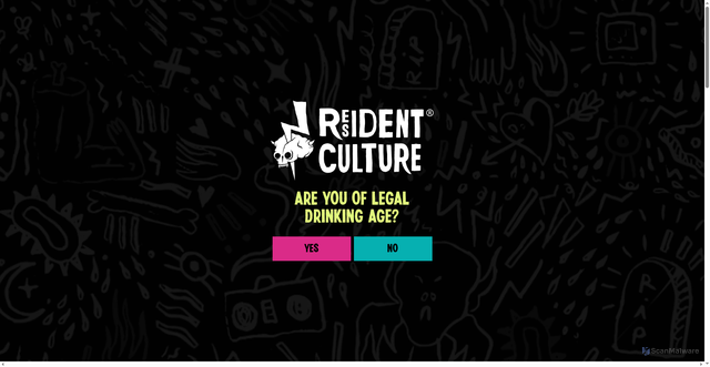 Security scan screenshot of https://residentculturebrewing.com/