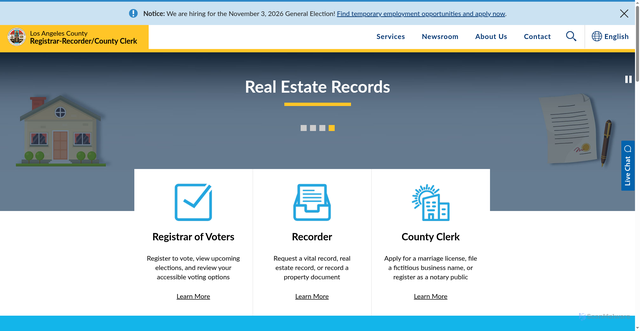 Security scan screenshot of https://lavote.net