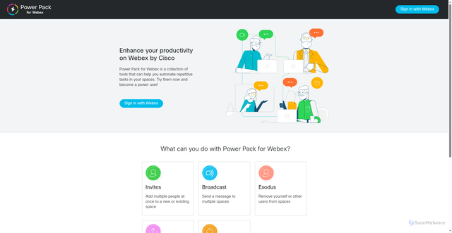 Security scan screenshot of https://power-pack.io