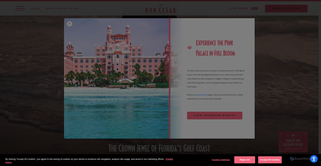 Security scan screenshot of https://www.doncesar.com/