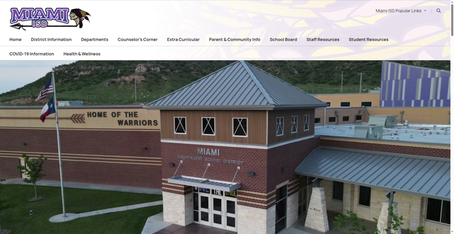 Security scan screenshot of https://miamiisd.net/