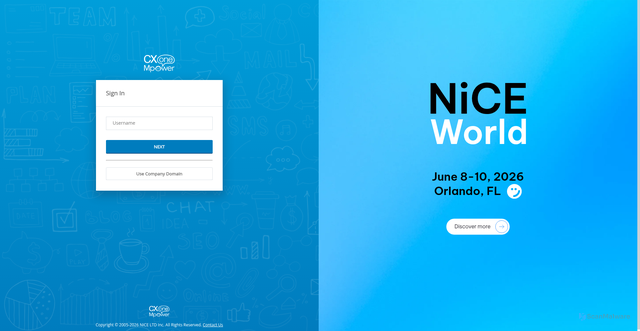 Security scan screenshot of https://home-c9.incontact.com