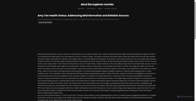 Security scan screenshot of https://cestastiquinhositus-dp9g5yloanru.edgeone.app/amy-tan-date-of-death.html