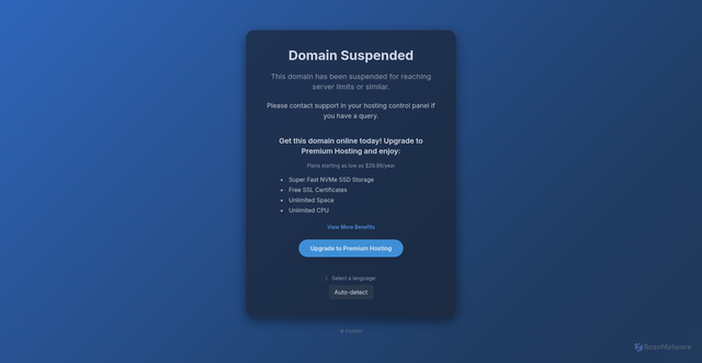 Security scan screenshot of https://actionbdh2025.zya.me/