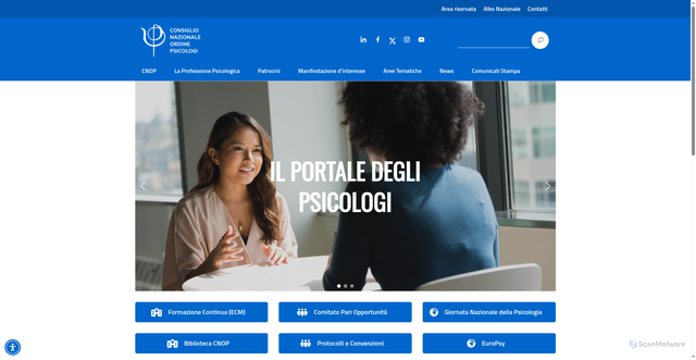 Security scan screenshot of https://www.psy.it/