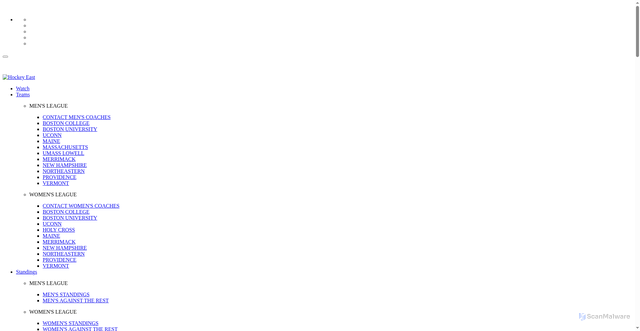 Security scan screenshot of https://www.hockeyeastonline.com/players/career/57988