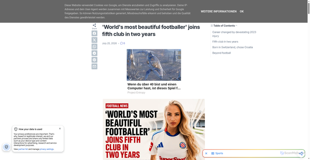 Security scan screenshot of https://www.insideworldsoccer.com/2026/07/ana-maria-markovic-joins-hajduk-split-after-injury-comeback.html