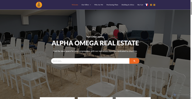 Security scan screenshot of https://alpha-etomega.com