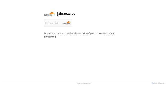 Security scan screenshot of https://jabrzoza.eu