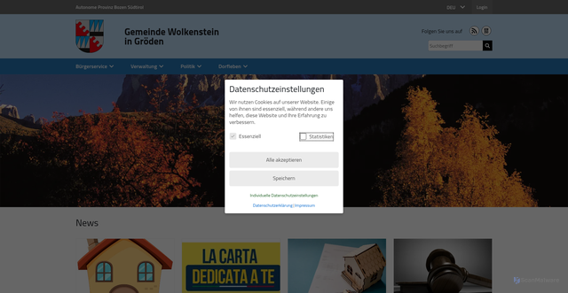 Security scan screenshot of https://www.selva.eu/de