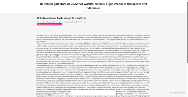 Security scan screenshot of https://sticktalkdevicehugo-tryx035p9v.edgeone.app/20296-16-extraordinary-facts-about-kieron-dyer.html