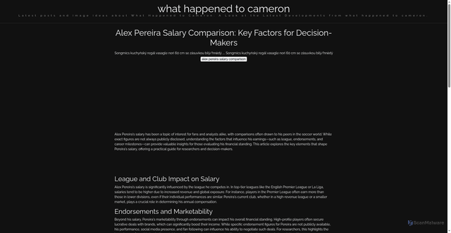 Security scan screenshot of https://lensacerdascorner-dpuv9krdmclz.edgeone.app/alex-pereira-salary-comparison.html