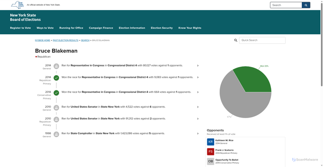 Security scan screenshot of https://results.elections.ny.gov/candidate/4234